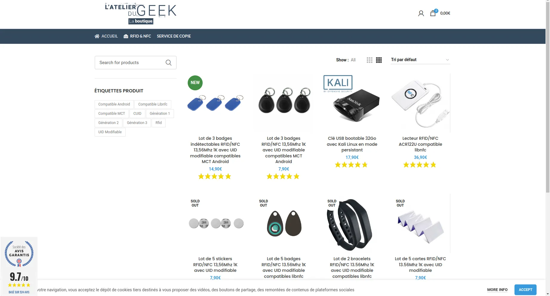 L'atelier du geek